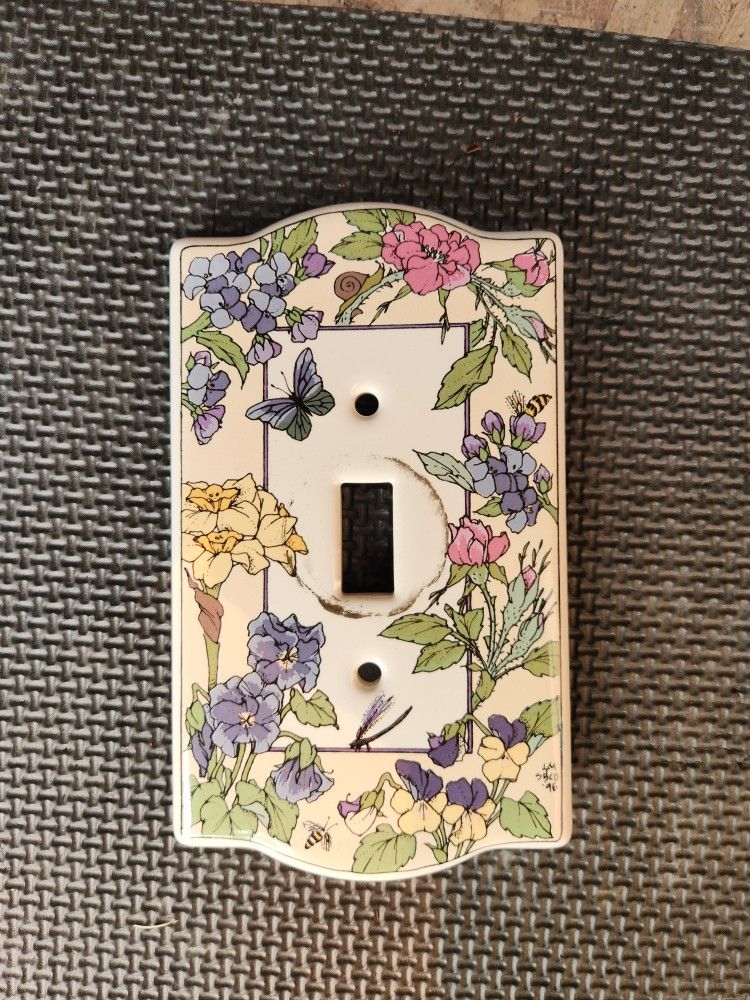 Decorative Ceramic Light Switch