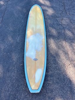 9'6" Velzy Single-Fin Longboard –Joe Roper Repaired.