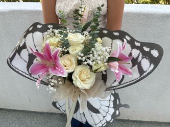 Custom Butterfly Flower Bouquets