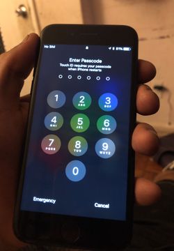 PASSCODE LOCKED iPhone 7