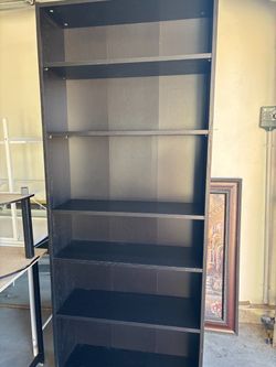 Black shelf