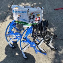 Skyrunner jumping stilts! 