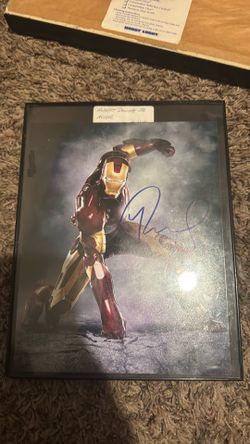 Autographed iron man