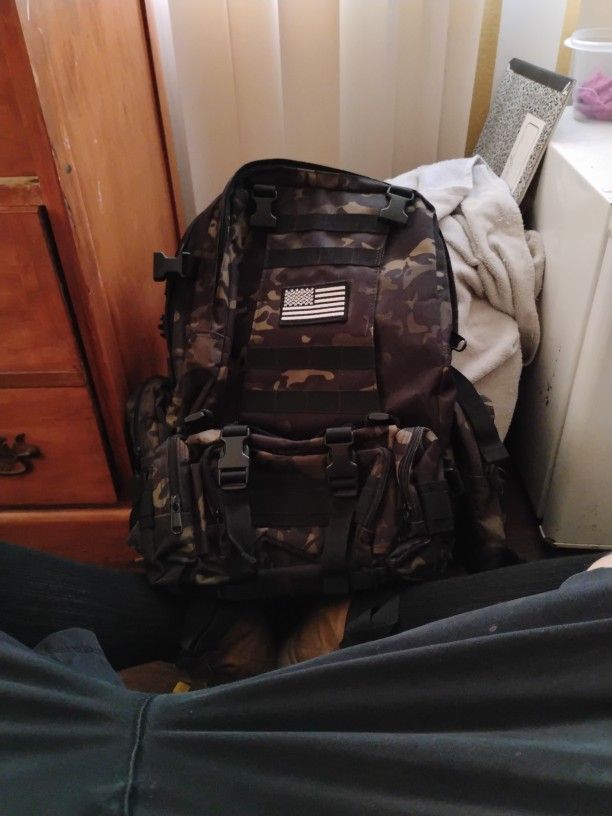 Camo Tactical Backpack