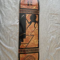 Signed Nyjah Huston Element Skateboard Deck
