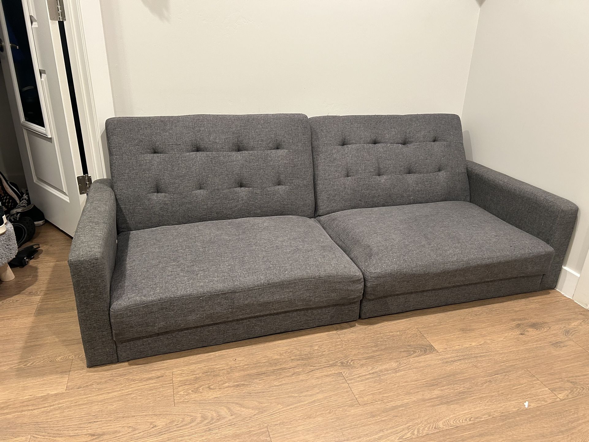 Dark Grey futon