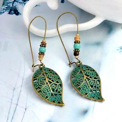 HANDMADE LEAF EARRINGS