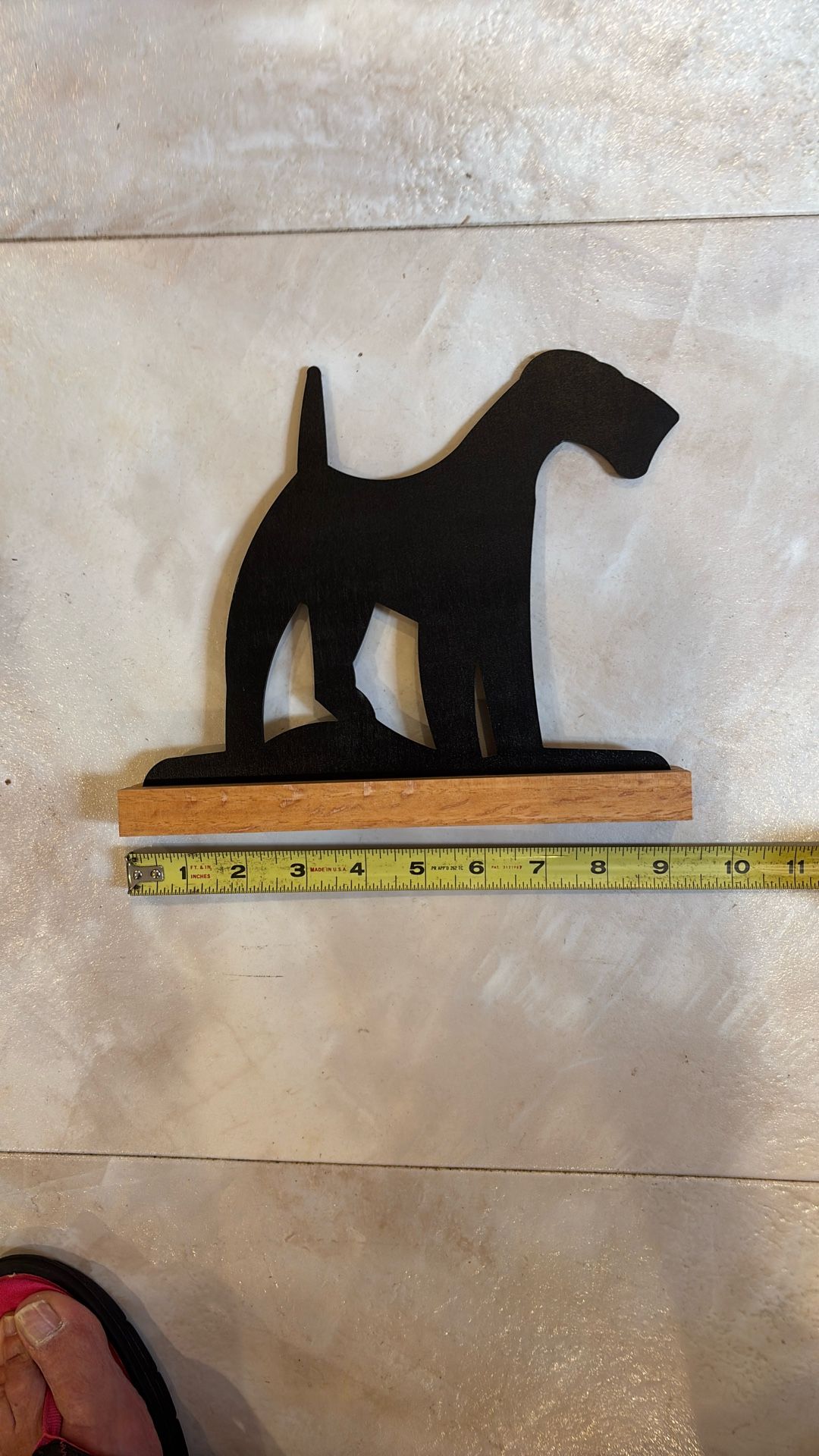 Airedale Terrier Silhouette Decor