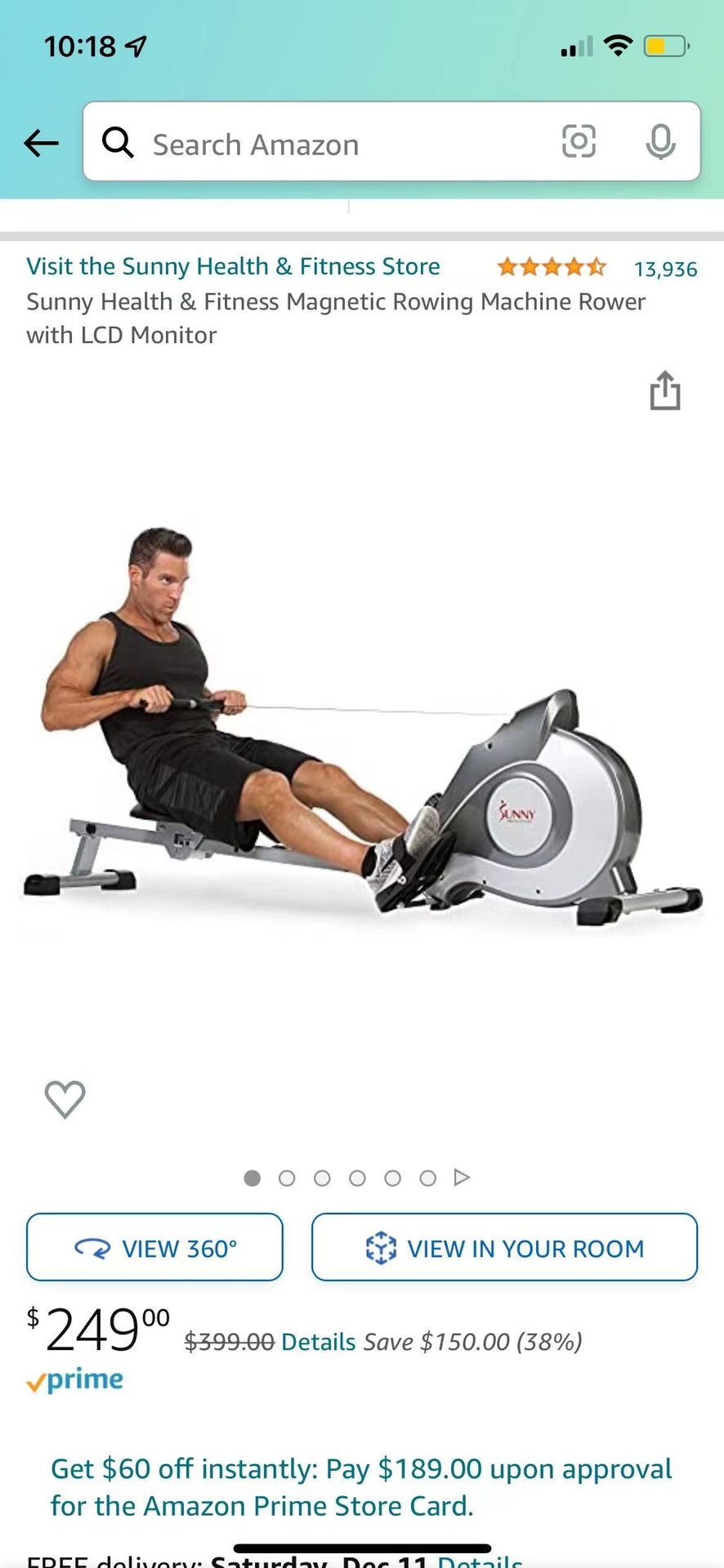 Magnetic Rowing Machine Rower