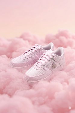 Nike - Air Force 1 Retro 'Valentine's Day' Pink Foam Size 9 (women)