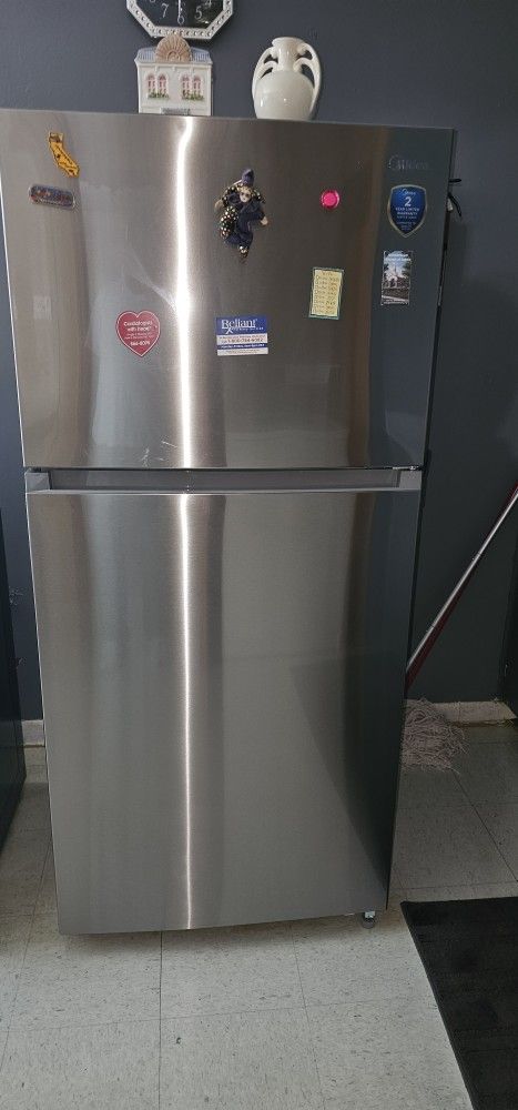 Midea Stainless Steel Refrigerator 