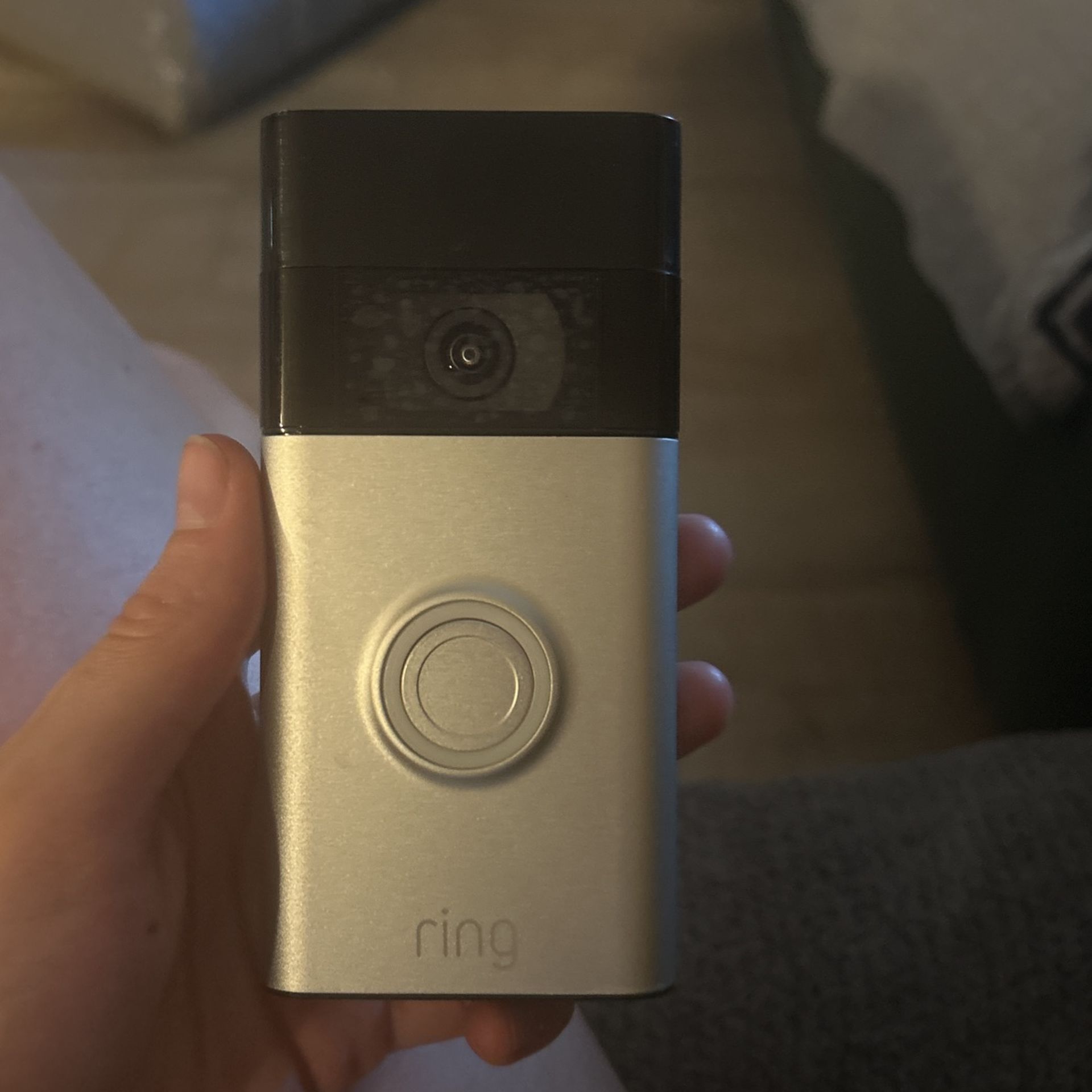Ring Camera Doorbell Security System Monitor Generation Two