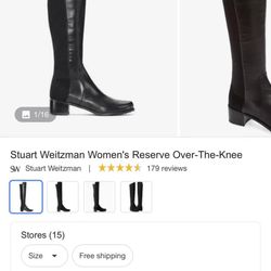 Stuart Weitzman Woman’s Reserve Over-The -Knee