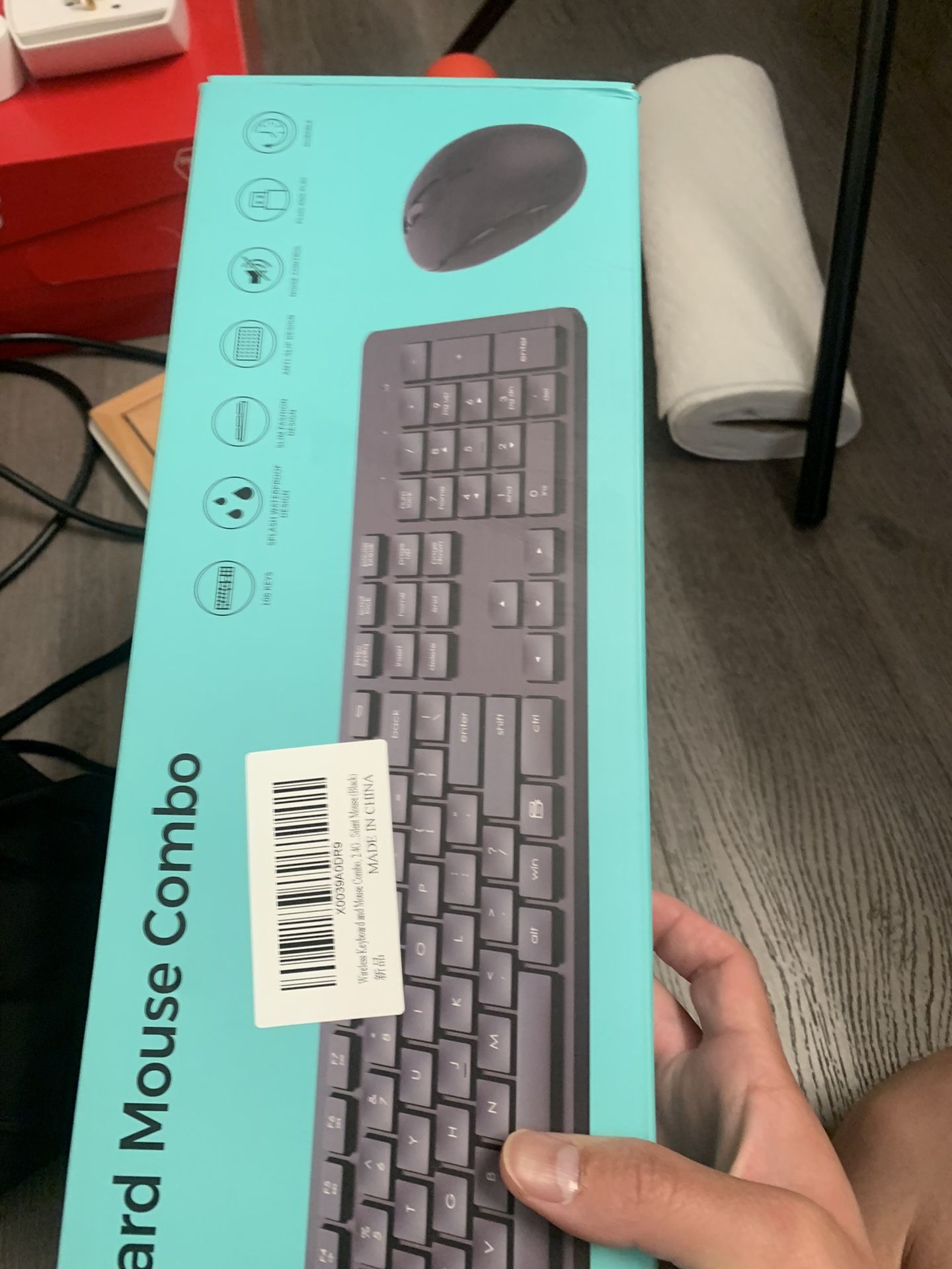 Wireless Keyboard Mouse Combo