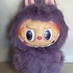 "Labubu 38cm medium-sized chief, no QR code, no packaging box."