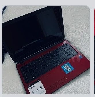 HP 15.6 Inch Laptop Intel Scarlet Red