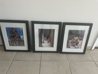 Set of 3 Wall Frames (22.5" × 18.5")