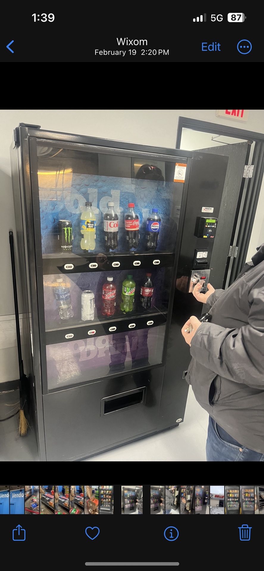 2 Vending Machines With Location