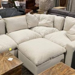 lN STOCK Savesto Ivory Modular Sectional by Ashley Furniture for