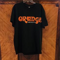 Vintage Orange Amps Tee L 100% Cotton