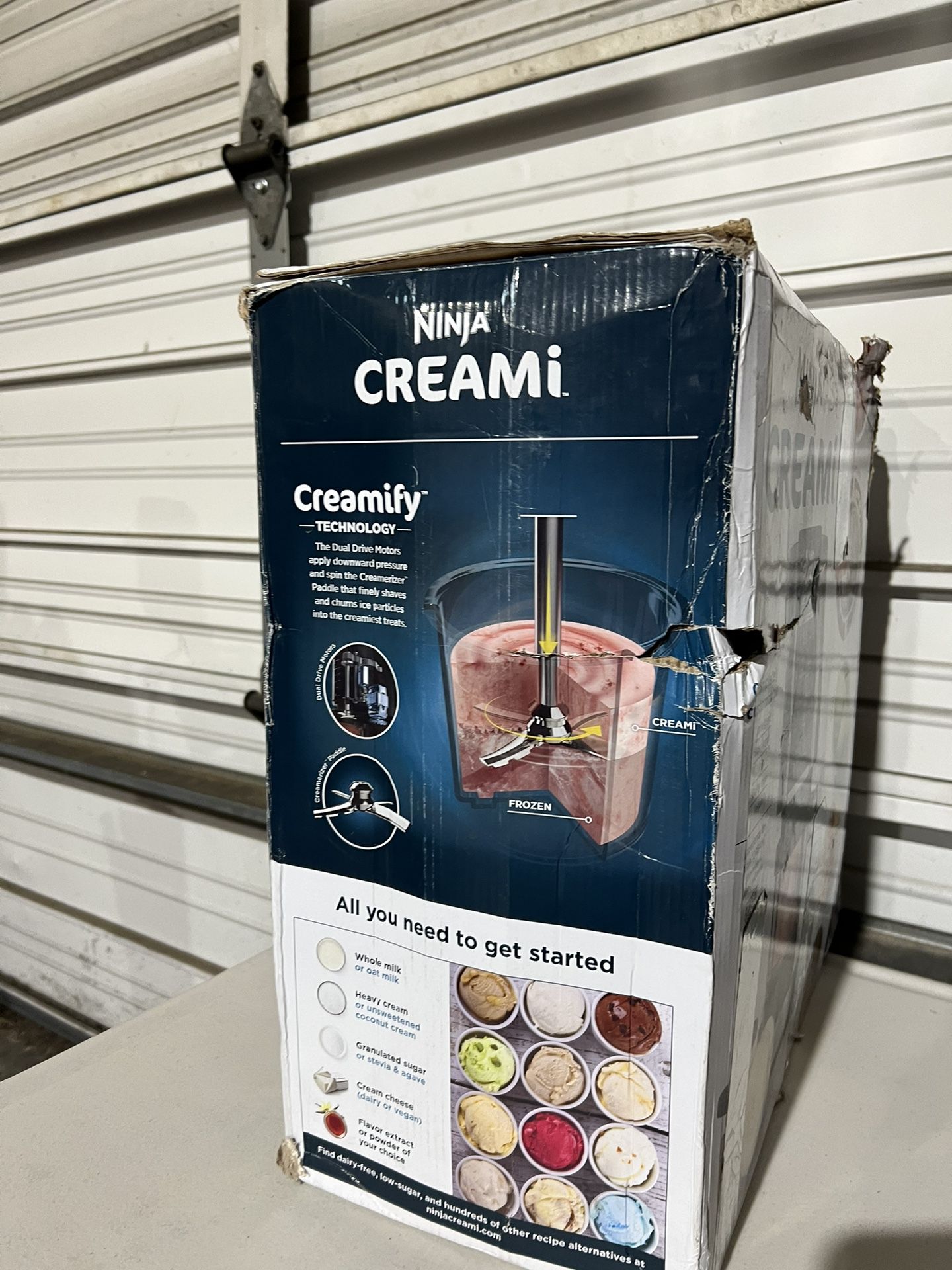 Ninja CREAMi Breeze 5 in 1 Ice Cream and Frozen Treat Maker NC100 Silver  TIKTOK for Sale in Surprise, AZ - OfferUp