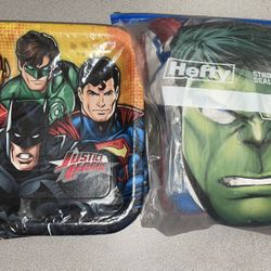 Justice league party supplies