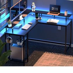 Versatile Black Desk