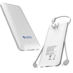 Portable Charger 10000 mAh Ultra Slim Compatible with iPhone Android