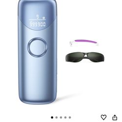 Hand-held Hair Removal Device IPL at Home Hair Removal for Women and Men, Hair Reduction in Hair Regrowth for Body & Face(Blue)