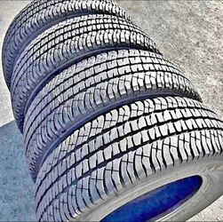 275/70R18 LT MICHELIN Brand tires SET OF (4) 🚙 🛣️ en excelentes condiciones 80% life .