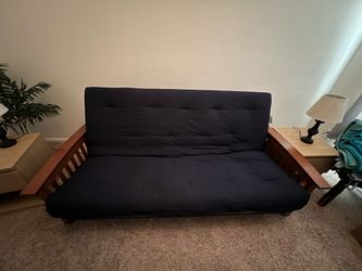 Futon w/ removable spring pad