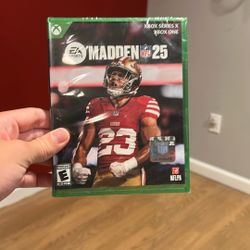 Madden 25 Xbox Game Disc Brand New (Xbox Series X, AND Xbox One)
