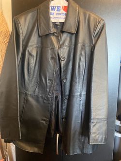 Women Leather blazer