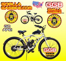 FSBO I have a new 2-stroke DIY motorized bike system with 26" bike starting at $299.99 firm