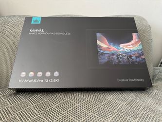 HUION Kamvas Pro 13 2.5K QHD Graphics Monitor Drawing Tablet