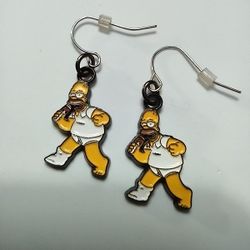 Simpsons Homer Earrings 