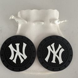 Yankees Car Cup Holder Coasters For Vehicle 