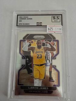 2021 Panini Prizm LeBron James #91 MPE 9.5