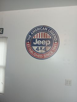 Jeep Wall Sign