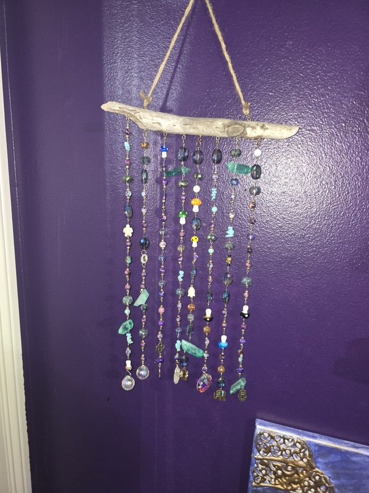 Suncatchers On Driftwood