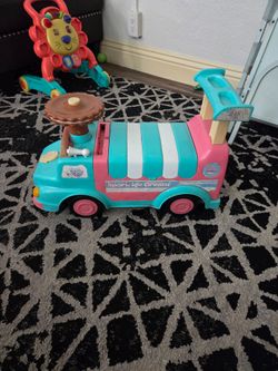 Pink Ice-cream truck