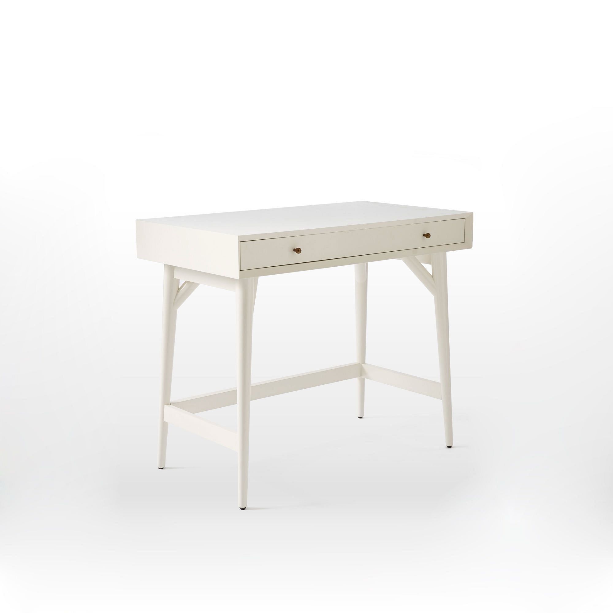 West Elm Mid-Century Mini Desk – White