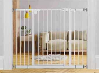 keny 29"-42.5" w x 30" h Baby Gate, white