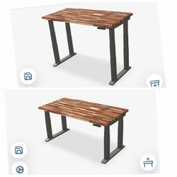 UPLIFT 60” standing desk - wood
