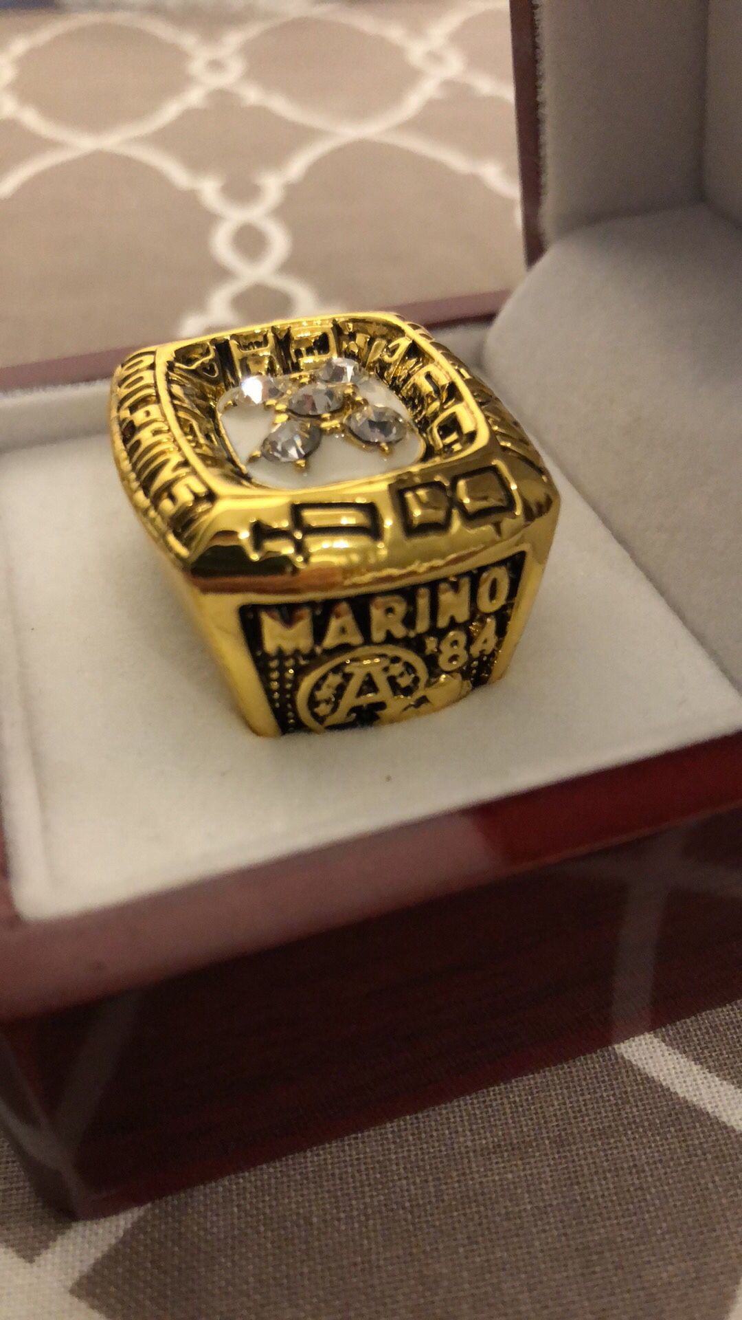 Dan Marino 1984 AFC champ ring