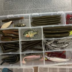 Bass Fishing plastic Lures