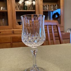 Longchamp 24% Leaded Crystal Water Goblet