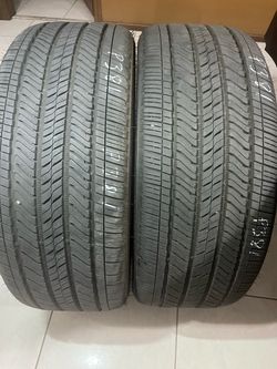285/40/24. Two used Bridgestone tires please read description great