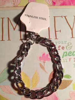 Stainless steel bracelet