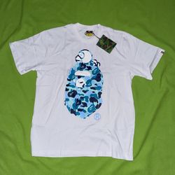 BAPE SHIRT MILO BLUE
